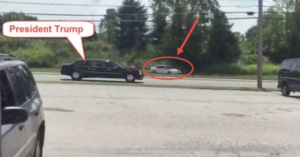 Car With Brake Failure That Nearly Entered The TRUMP's Motorcade 1