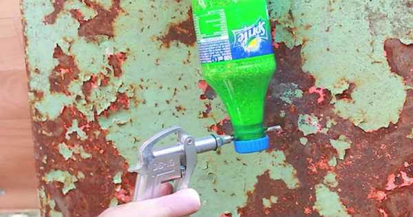 Check out this amazing video tutorial on How To Make A SAND BLASTER With A Little SODA Bottle 1