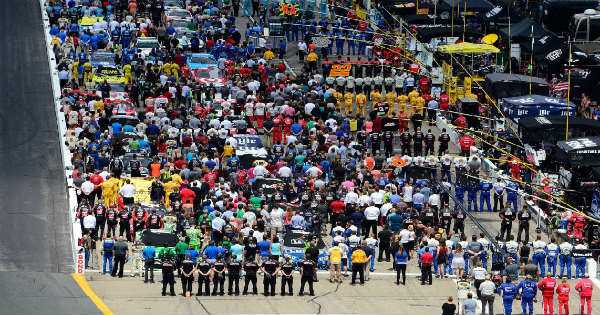 Dale Earnhardt Jr Salutes The Peaceful Protests 22