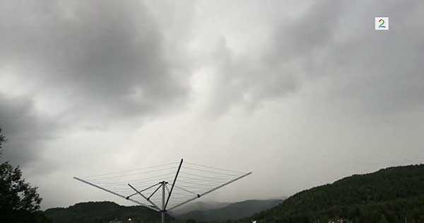 Epic Lightning Strike Destroys Backyard 2