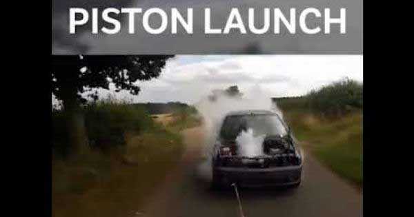 Flying Piston Launch 1