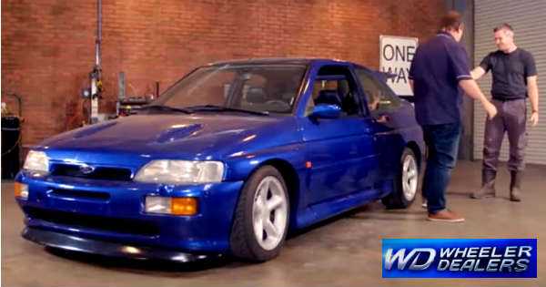 Ford Escort RS Cosworth At The Premiere of Wheeler Dealers on October 4th 1
