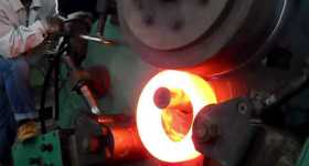 Forging Crown Wheel Process 1