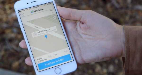 Futuristic Fuel Delivery App gas gasoline car 2