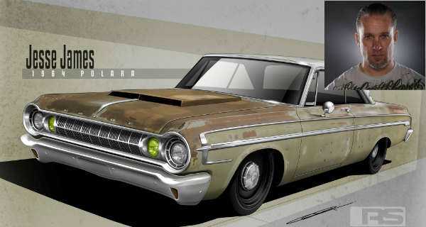 Jesse James Will Unveil His New Twin-Turbo 1964 Dodge Polara at 2017 SEMA SHOW 11