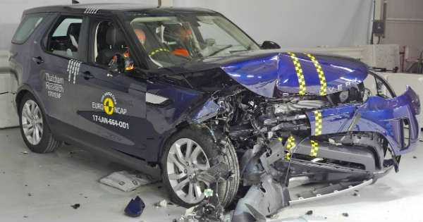 Land Rover Discovery Crash Test 1