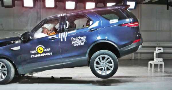 Land Rover Discovery Crash Test 2