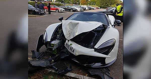 McLaren Car Pulled Bush 2