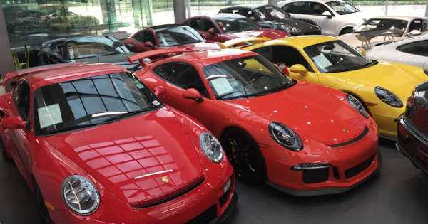Porsche Car Center Provided Shelter Cars during Hurricanes 2