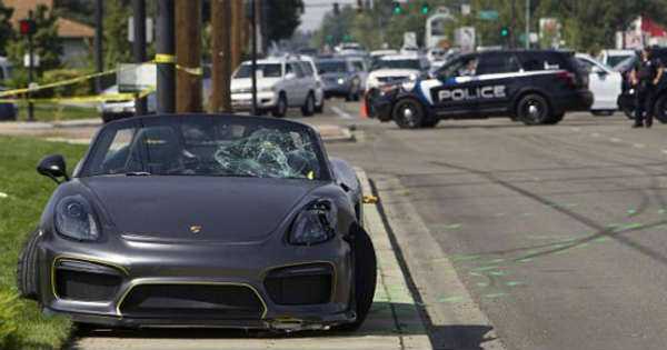 Porsche Crashed Into Crowd 1
