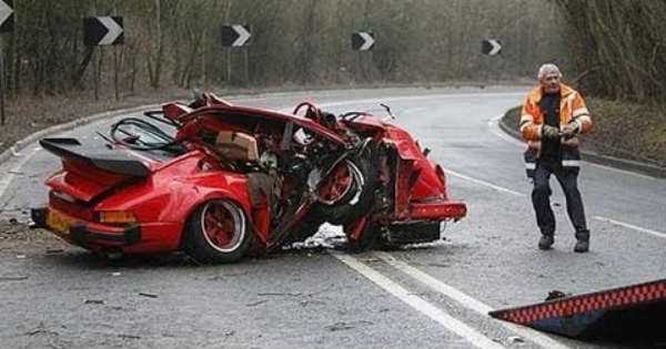 Porsche Drivers fail stupid funny 1