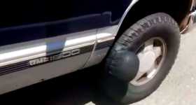 Radial Mud Terrain Tire Explosion 1