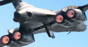 Rockwell B-1 Lancer jet launch 3