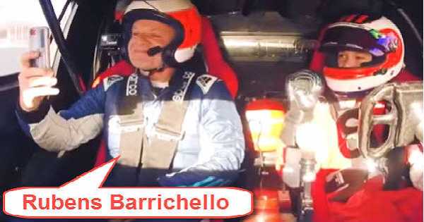 Rubens Barrichello Son Dad 3