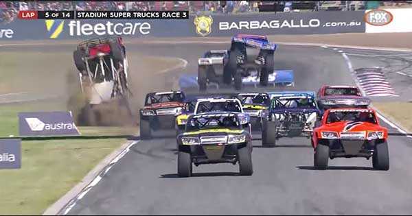 Stadium Super Trucks Race Perth Australia 2