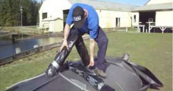 Survivalist From TEXAS Saves His Home With AQUA DAM 2