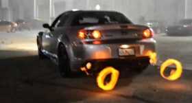 The CRAZIEST Car FLAMETROWING Compilation 1