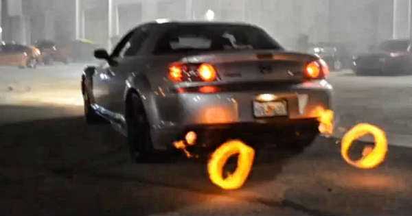 The CRAZIEST Car FLAMETROWING Compilation 1