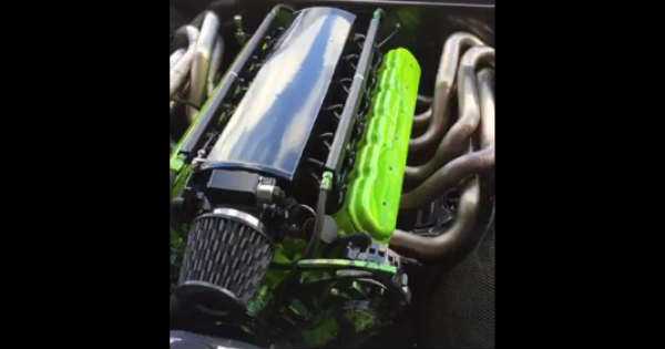 This Powerful 1968 Chevy Camaro Chevy 9.0L V12 LS Engine 1