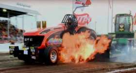 Tractor Pulling Competition crash compilation fail 6