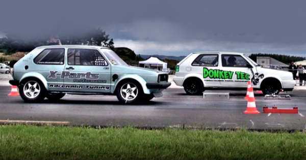 16Vampir Golf Mk1 1151HP vs Golf Mk2 1000HP 1