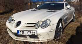 Abandoned Mercedes SLR 1