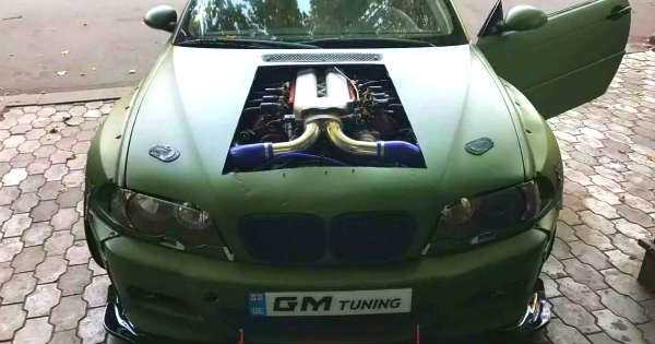BMW M3 E46 Powered by Dodge Viper 80L V10 ENGINE 11