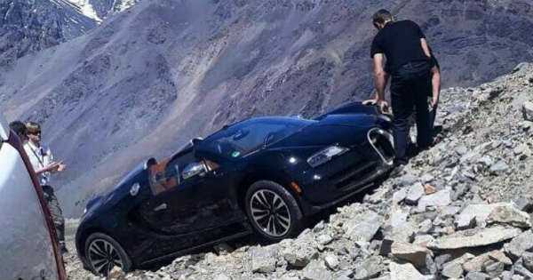 Bugatti Veyron Crash Andes Mountains 1