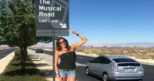 California Road Plays Music While You Drive On It It Sounds Awful 1