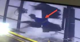Car Wash Worker Got Swept Up By A Huge Brush 1