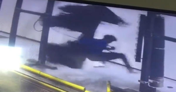 Car Wash Worker Got Swept Up By A Huge Brush 11
