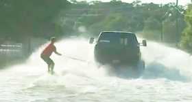 Diesel Trucks Cannot Be Stopped By Horrible Hurricane 1