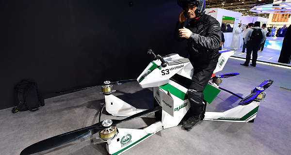 Dubai Police Hoverbike Designed by Russian Tech Company Hoversur 11