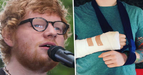 Ed Sheeran Was Hit By Car in LONDON 1