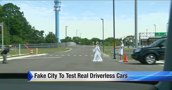 Fake City Mcity Autonomous Cars Michigan 2
