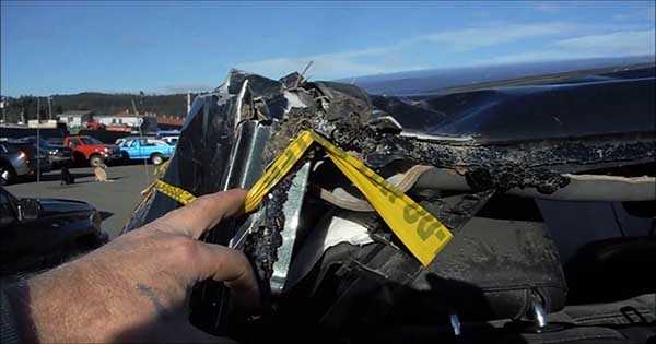 Ford F150 Aluminum Body Rollover Damage VS Chevy Rollover Damage 2