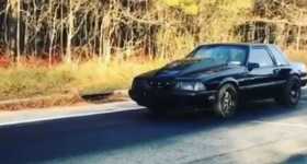 Ford Fox Body Mustang Wheelstand 1