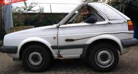 Guy Tries Build Shortened VW Wondrously Succeeds (1)