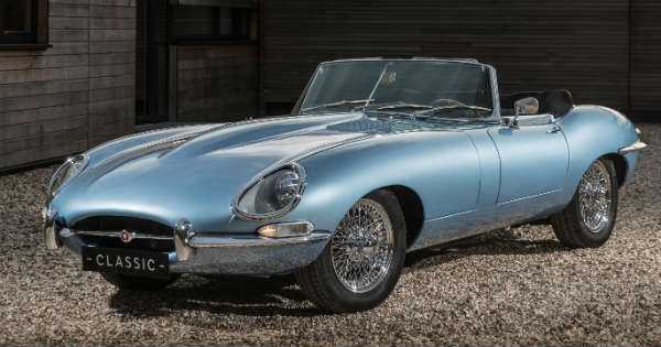 Jaguar E Type ZERO Electric Car