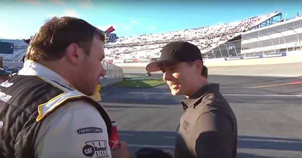 Jeff Gordon Ryan Newman Dover Finish 1