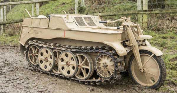 Kettenkrad Motorcycle Going On Sale 1