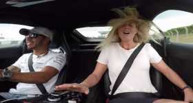 Lewis Hamilton Takes The Mercedes AMG GT R For A Ride 1