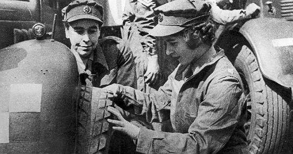 Queen Elizabeth II was Trained to be a Mechanic Truck Driver 1