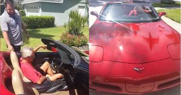 Son Buys Dad His Dream Car 11