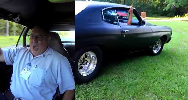 Son Takes Father For A Ride in a 700HP Chevelle 1
