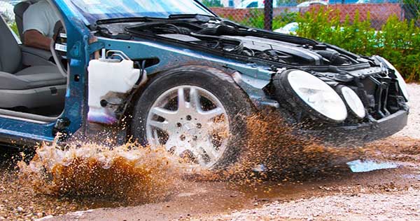 Suspension Hit A Big Pothole 1