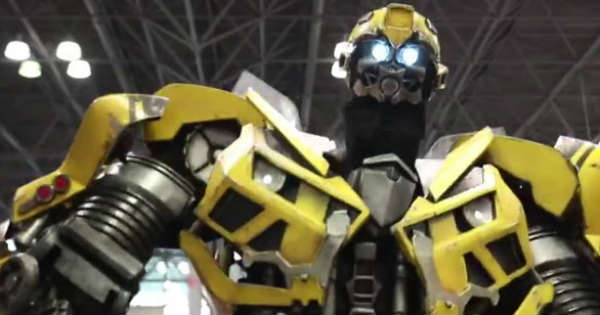 The Best Transformers Camaro Bumblebee Costume EVER 2