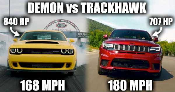 The Jeep Trackhawk Is Faster Than The Dodge Demon 1