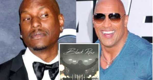 The Rock Tyrese Gibson Album Black Rose Fast Furious 1