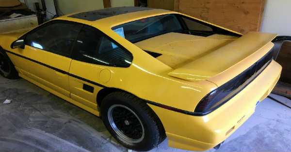 This 1988 Pontiac Fiero With 3000 miles Has Never Seen a Drop of Rain 1
